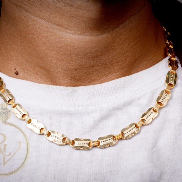 DUAL S CUT WITH C CUT NAWABI CHAIN